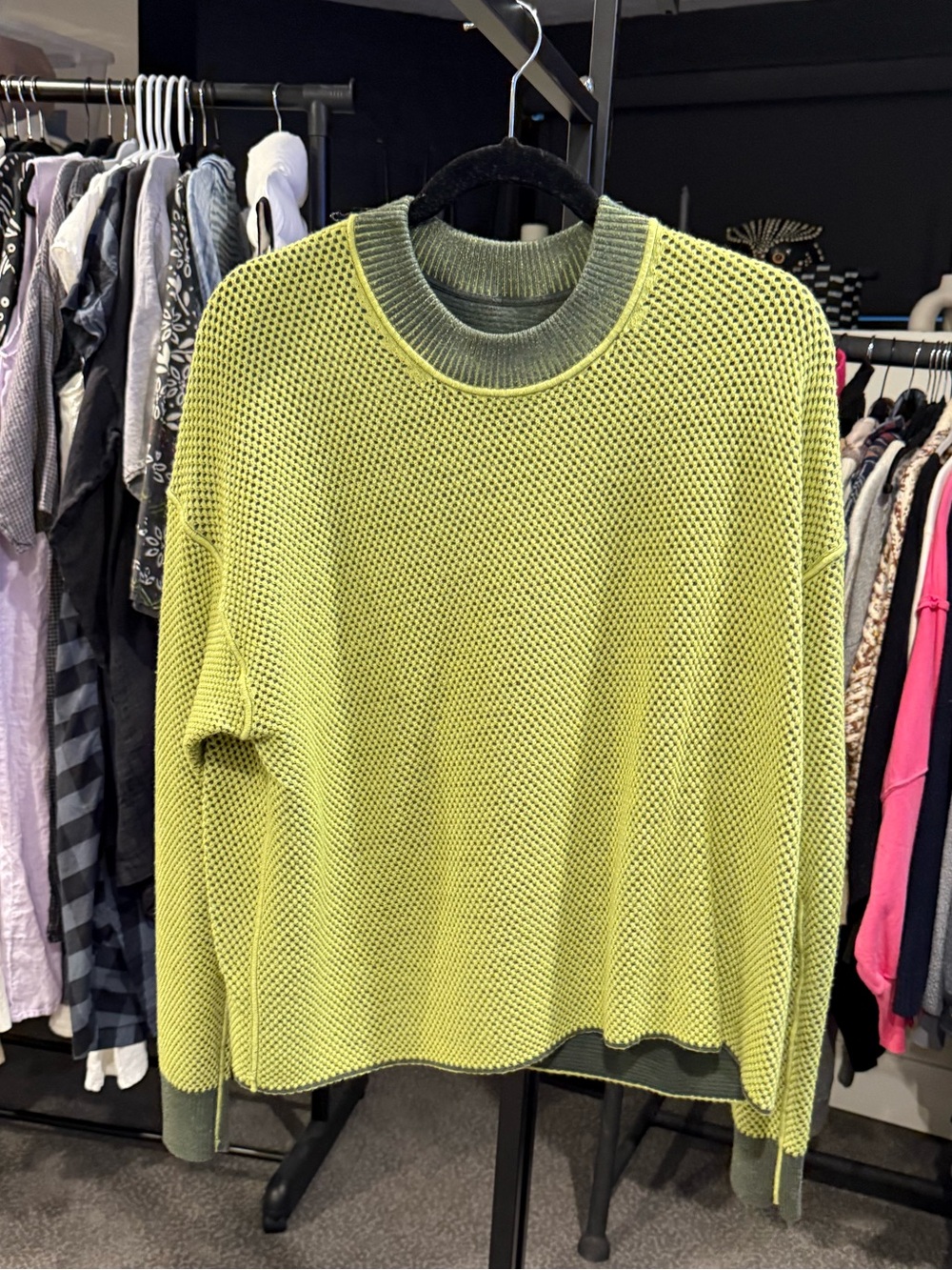 Lululemon reversible double knit wasabi